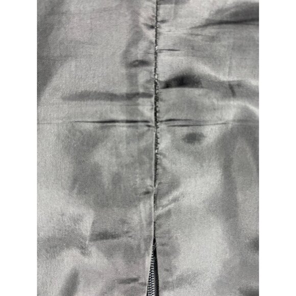 Worthington Metallic Gold Snakeskin Print Lined Skirt Size 4 - Picture 16 of 16